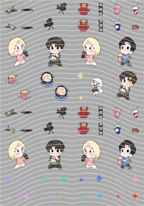 A5 kiss cut- 3249